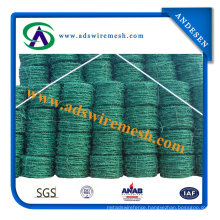 Factory Price PVC Coated Barbed Wire Manufacturer (20 years factory)